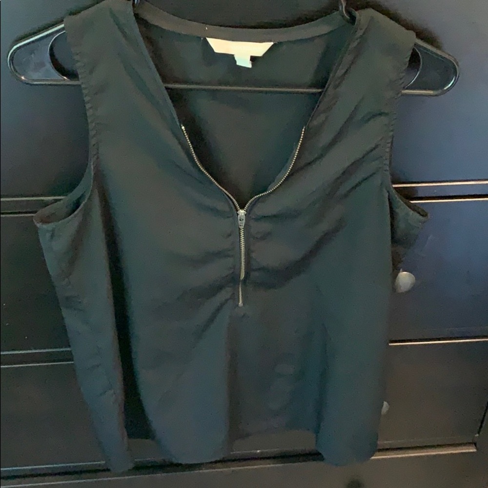 Cute black versatile blouse